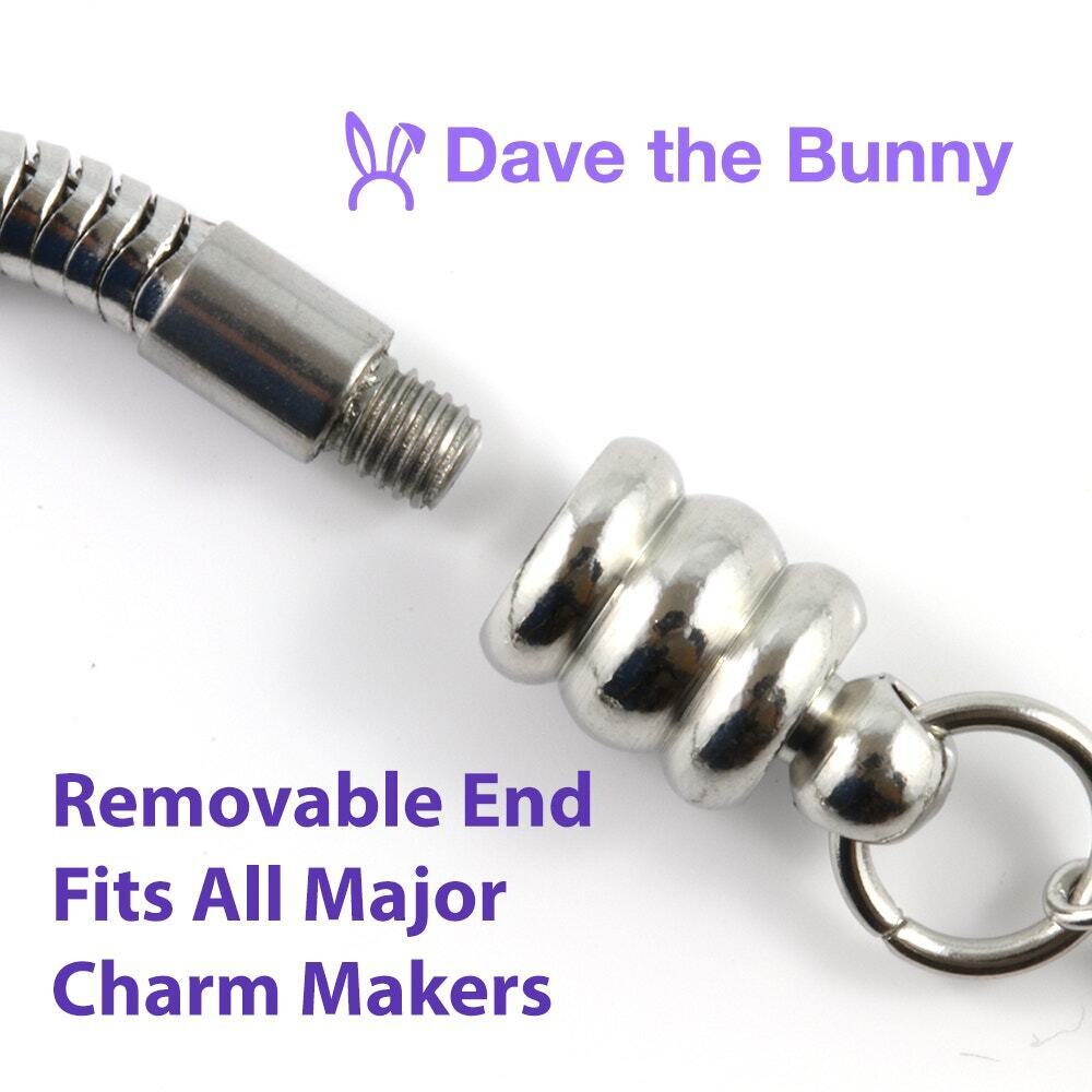 Love Charm With Stainless Steel Connector, Tiny I Love You Accent for Love Gifts - Picture 9 of 12